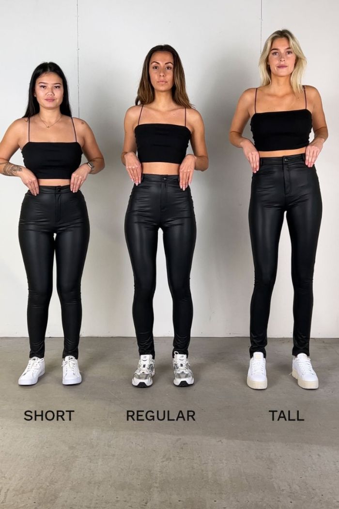 Black leather spandex pants best sale