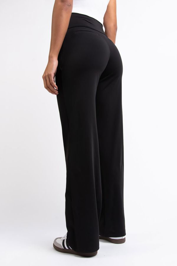 Black activewear pants best sale