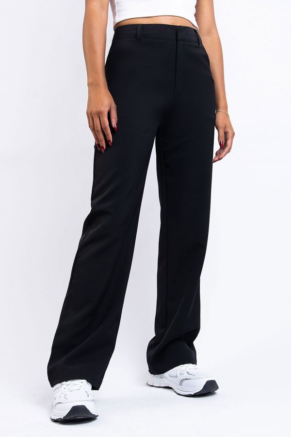 High waist Suit Pants - Nova Black