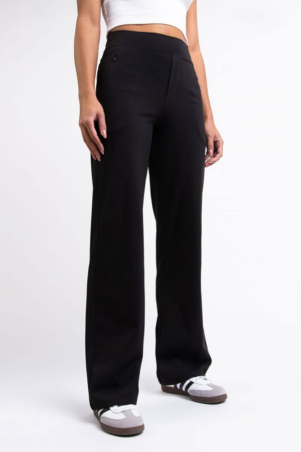 Active Ultra Stretch Suit Pants - Holly Black