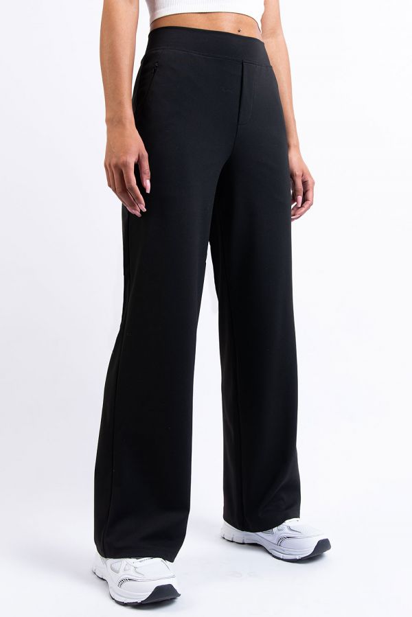 Active Ultra Stretch Suit Pants - Holly Black