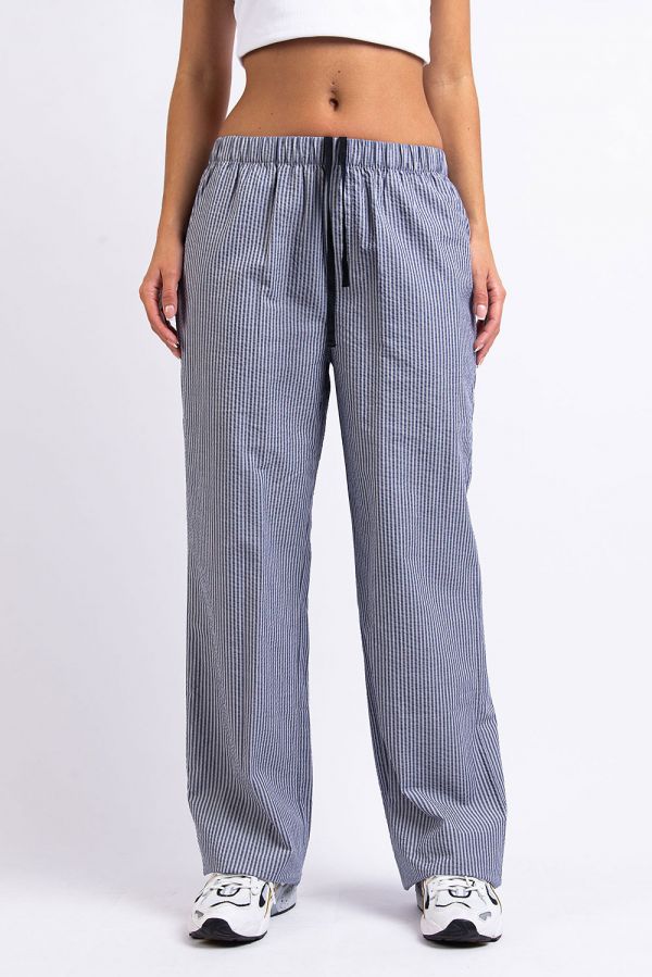 Pyjama Pants - Mandy Navy Stripe
